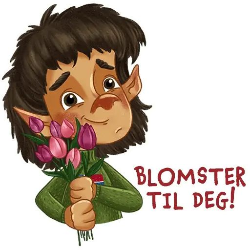 Sticker «Norsk Troll-9»