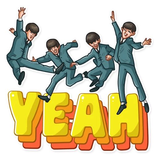 Sticker «The Beatles-6»