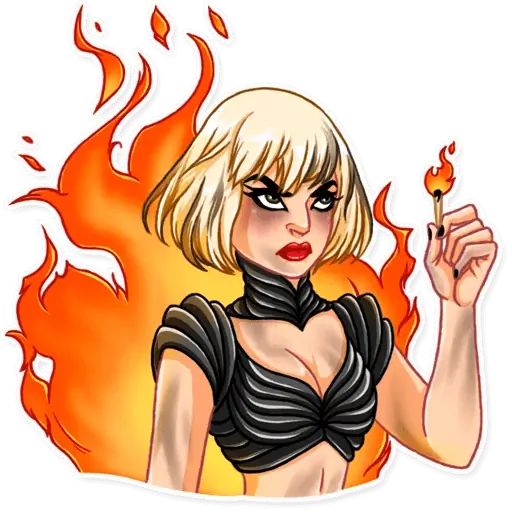 Sticker «Lady Gaga-10»