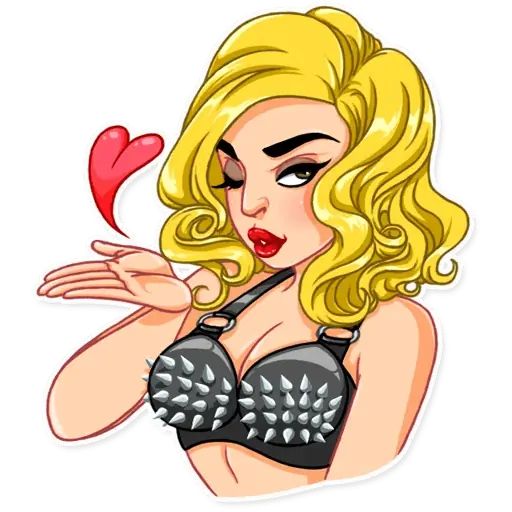 Sticker «Lady Gaga-2»