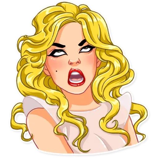 Sticker «Lady Gaga-8»