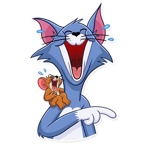 Sticker «Tom and Jerry-1»