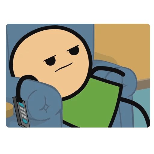 Sticker «Cyanide and Happiness-6»