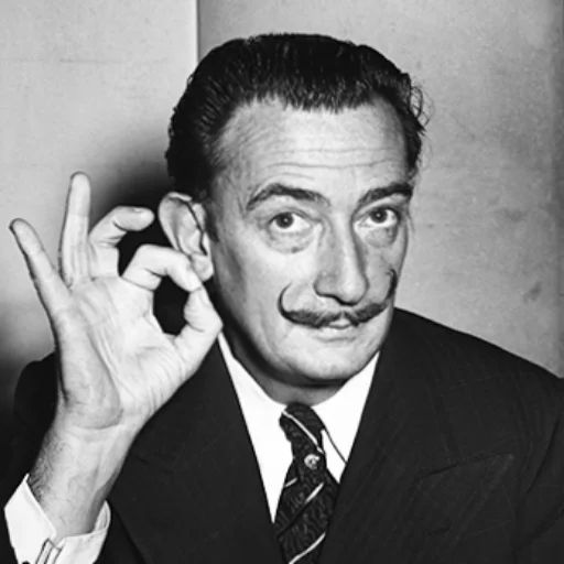 Sticker «Salvador Dalí-4»