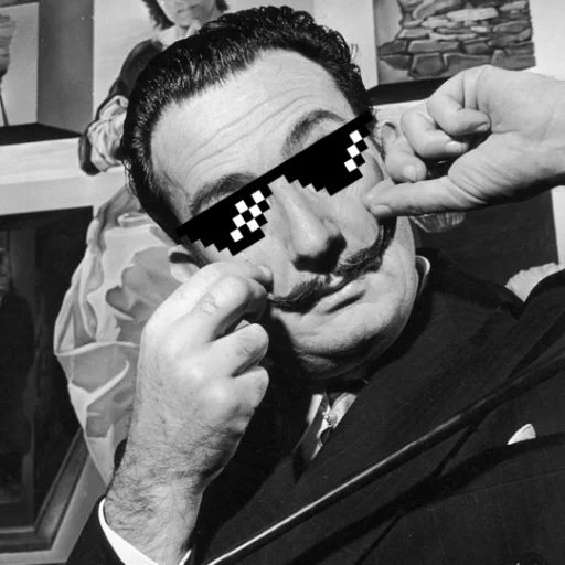 Sticker «Salvador Dalí-7»