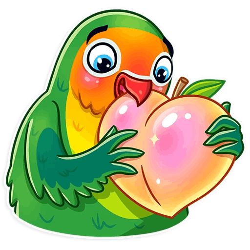 Sticker «Love Birds-7»