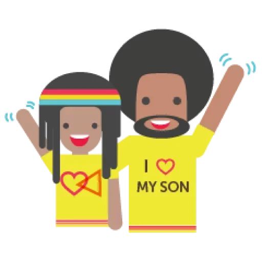 Sticker «Rainbow For People-3»