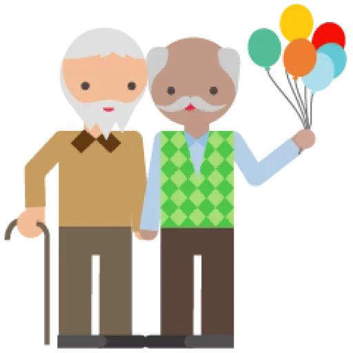 Sticker «Rainbow For People-9»