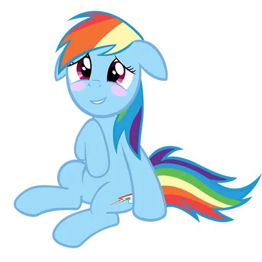 Sticker «Rainbow Dash-12»