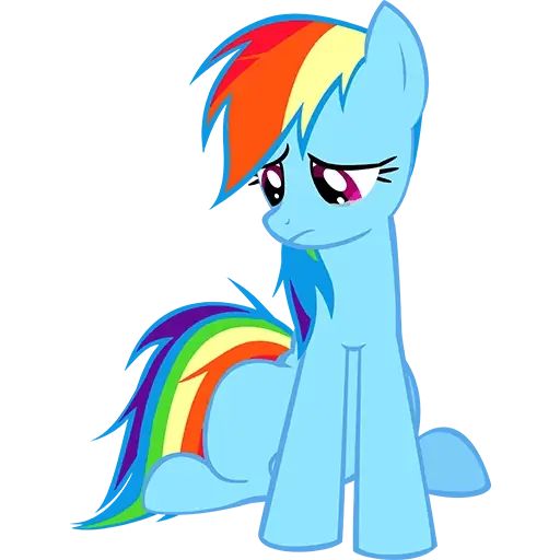 Sticker «Rainbow Dash-5»