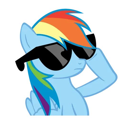 Sticker «Rainbow Dash-6»