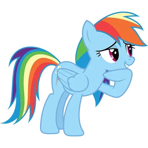 Sticker «Rainbow Dash-7»