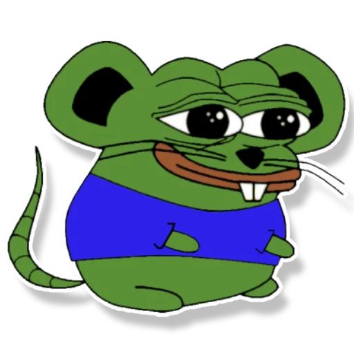 Sticker «Pepe Mouse-1»