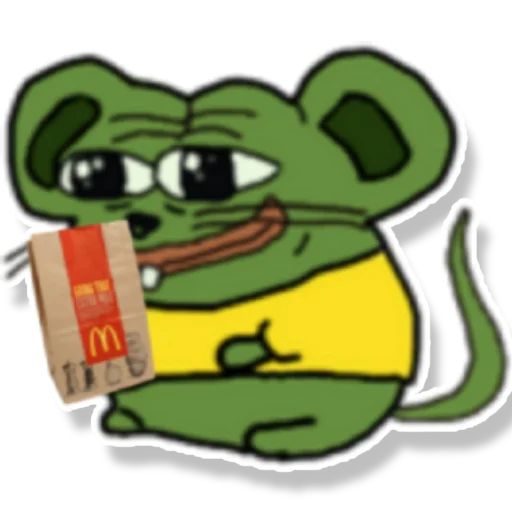 Sticker «Pepe Mouse-10»