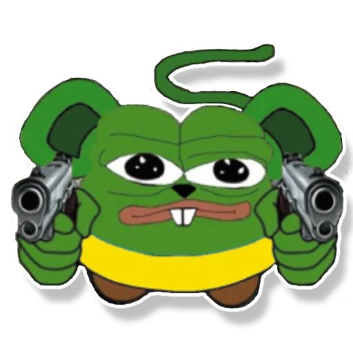 Sticker «Pepe Mouse-12»