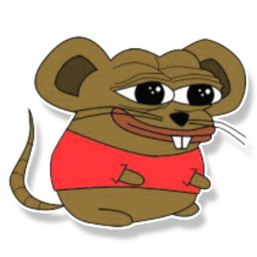 Sticker «Pepe Mouse-2»