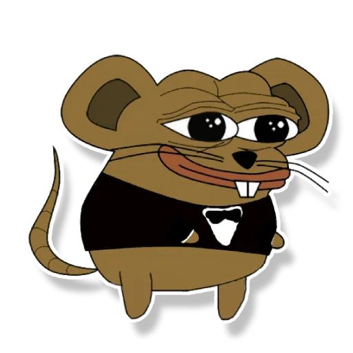 Sticker «Pepe Mouse-3»
