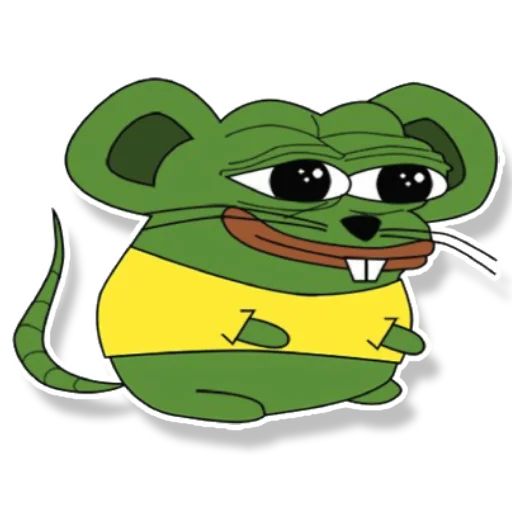 Sticker «Pepe Mouse-4»