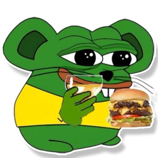 Sticker «Pepe Mouse-9»