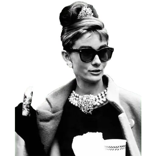 Sticker «Audrey Hepburn-7»