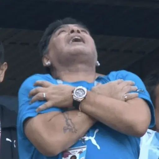 Sticker «Diego Maradona-10»