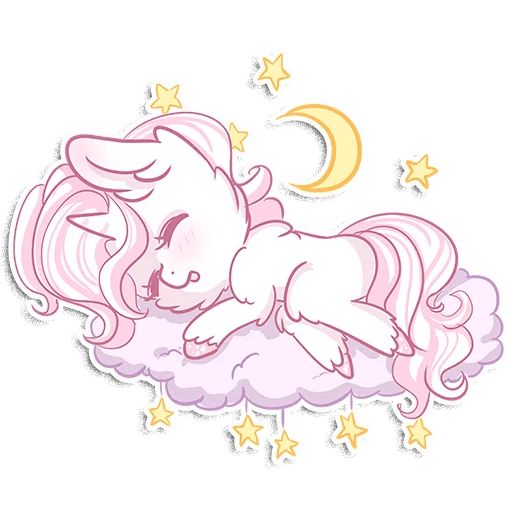 Sticker «Sweet Unicorn-8»