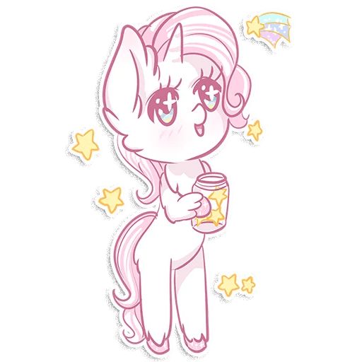 Sticker «Sweet Unicorn-9»