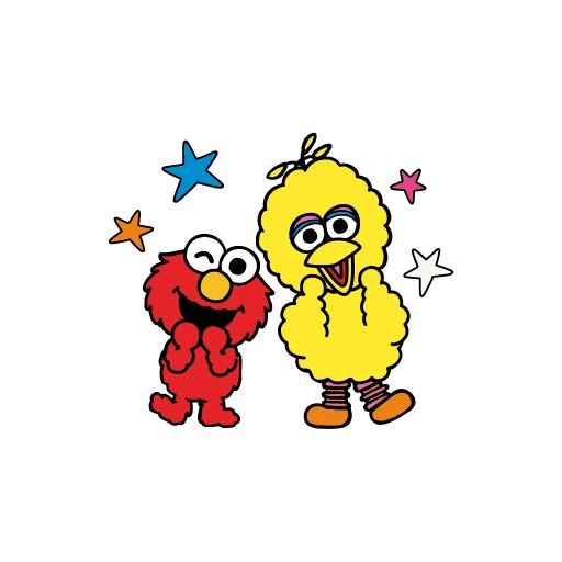 Sticker «Sesame Street-1»