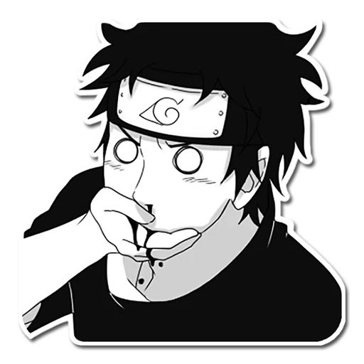 Sticker «Shisui Uchiha-12»