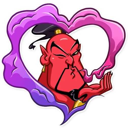 Sticker «Evil Genie-2»