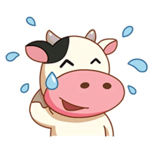 Sticker «Momo Cow-3»
