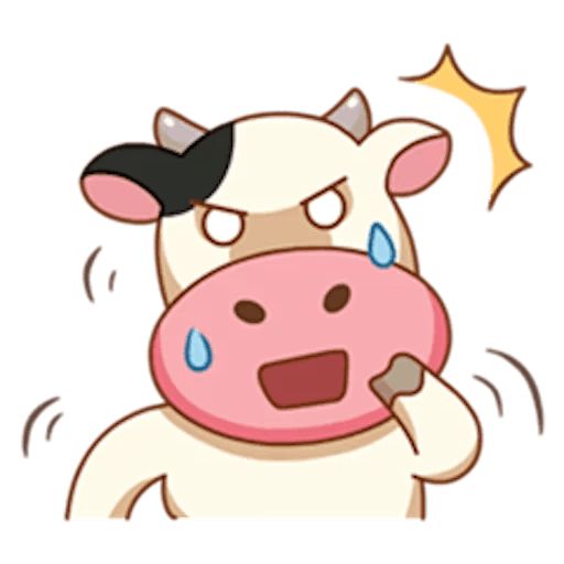 Sticker «Momo Cow-4»