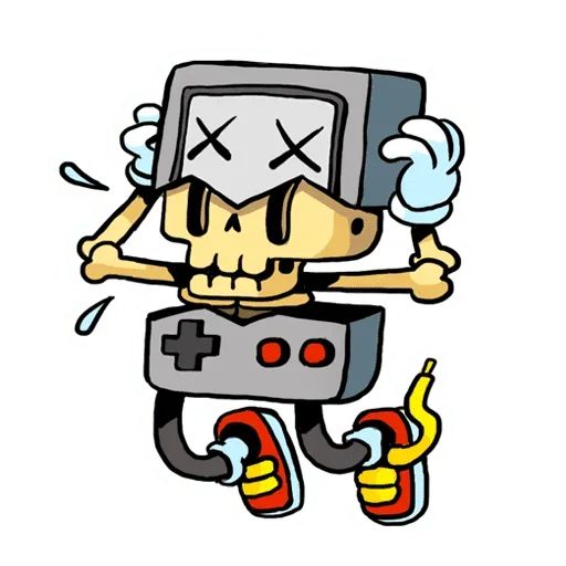 Sticker «Old School Game-6»