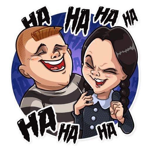 Sticker «The Addams Family-1»