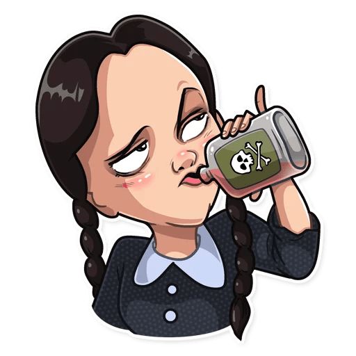 Sticker «The Addams Family-10»