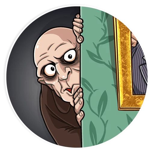 Sticker «The Addams Family-11»
