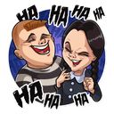 Pack de stickers «The Addams Family»