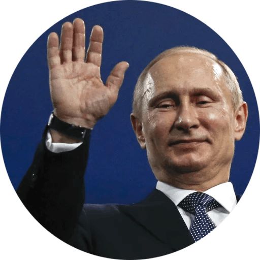 Sticker «Putin-12»
