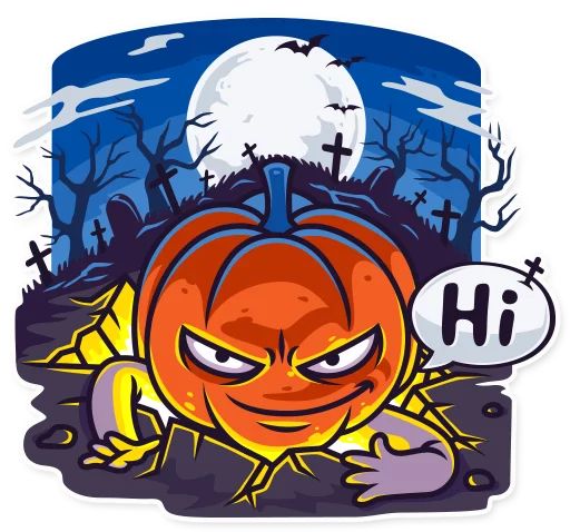 Sticker «Halloween Ghost-5»