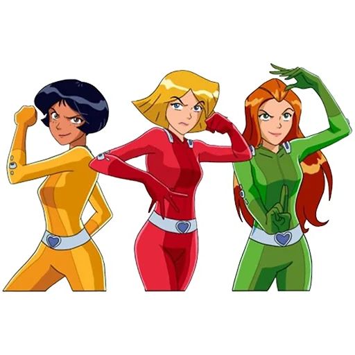 Sticker «Totally Spies!-10»