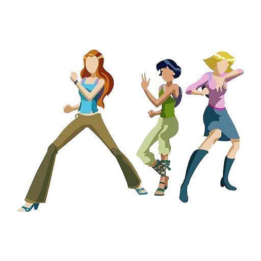 Sticker «Totally Spies!-11»