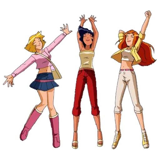 Sticker «Totally Spies!-2»