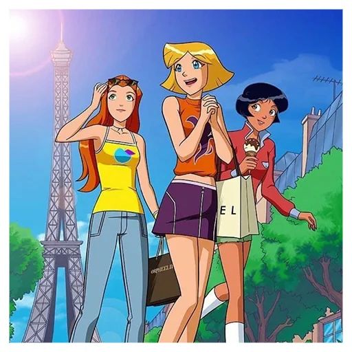 Sticker «Totally Spies!-5»