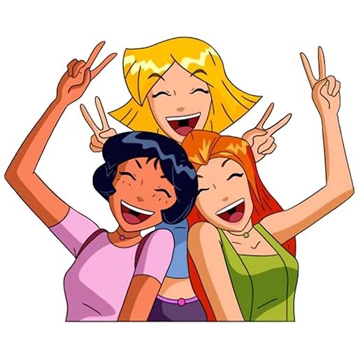 Sticker «Totally Spies!-8»