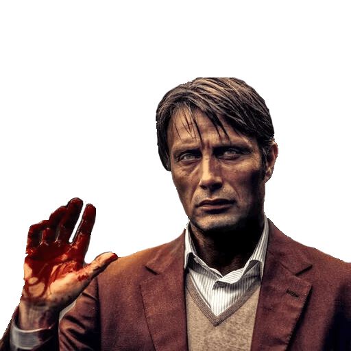Sticker «Hannibal Lector-8»