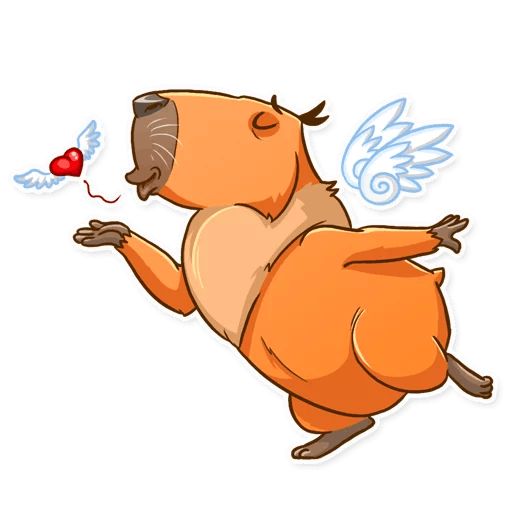 Sticker «Mr. Capybara-2»