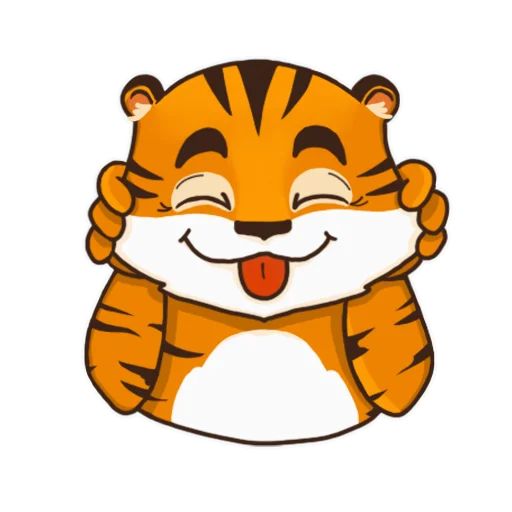 Sticker «Tiger Tee-10»