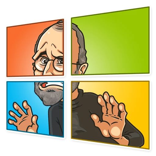 Sticker «Steve Jobs-4»
