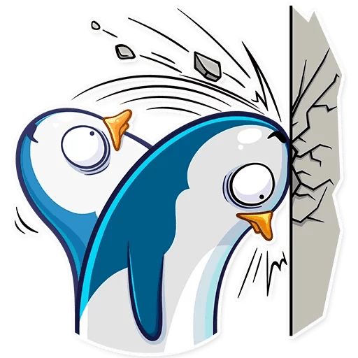 Sticker «Lonely Penguin-4»