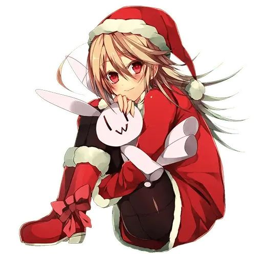 Sticker «Anime Santa-1»